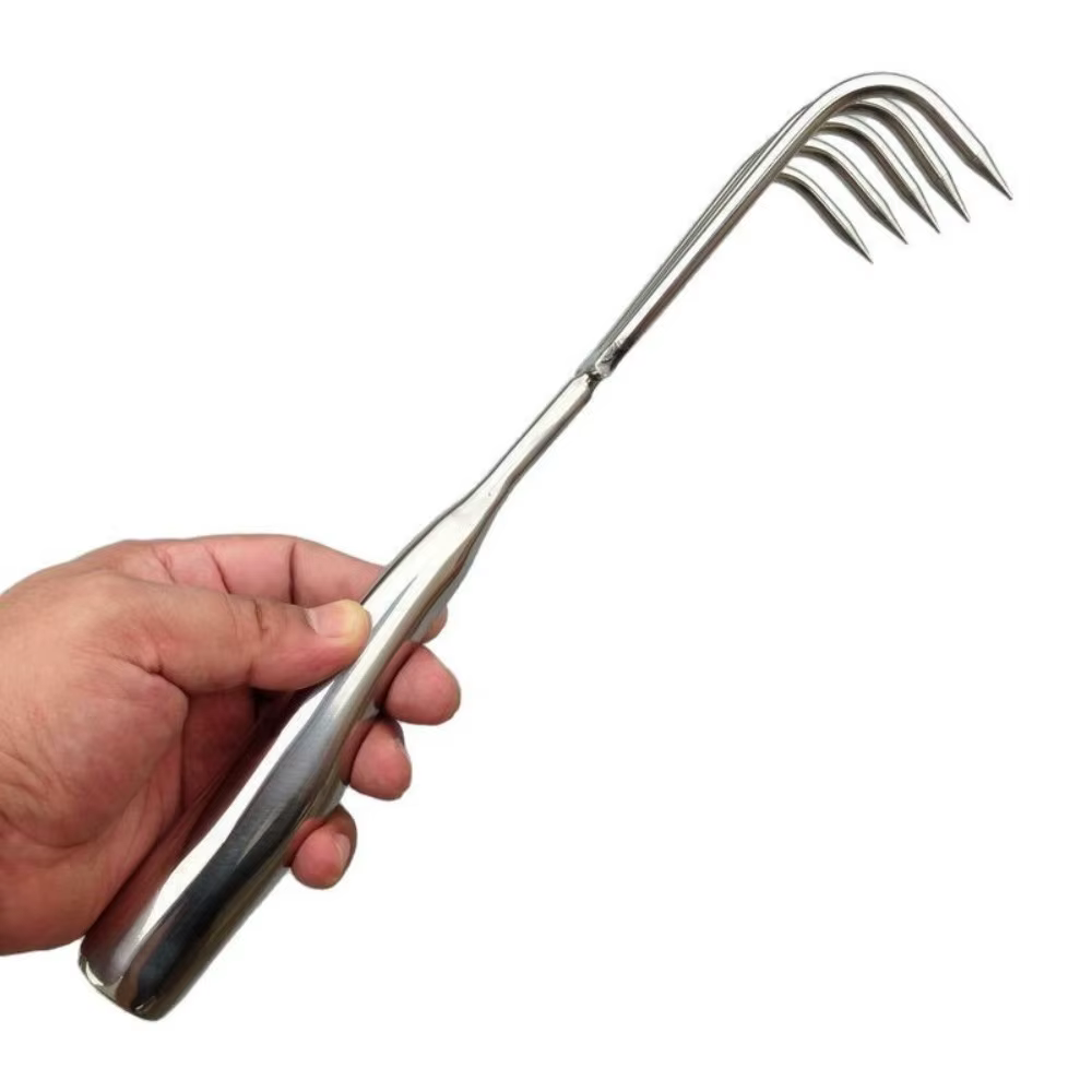 Râteau à main de jardin à 3/5 griffes