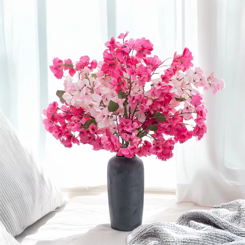 Fleurs artificielles de bougainville de 34 pouces