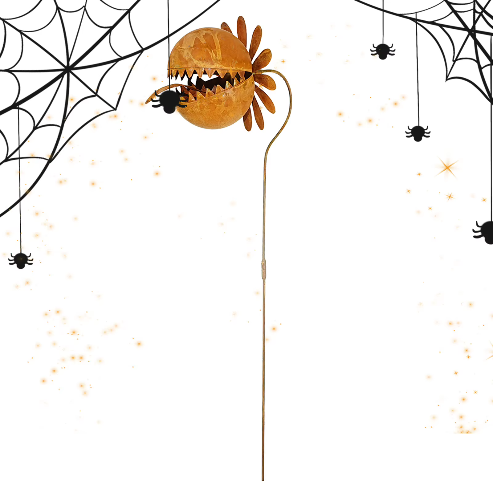 Piquets de jardin en forme de plantes carnivores