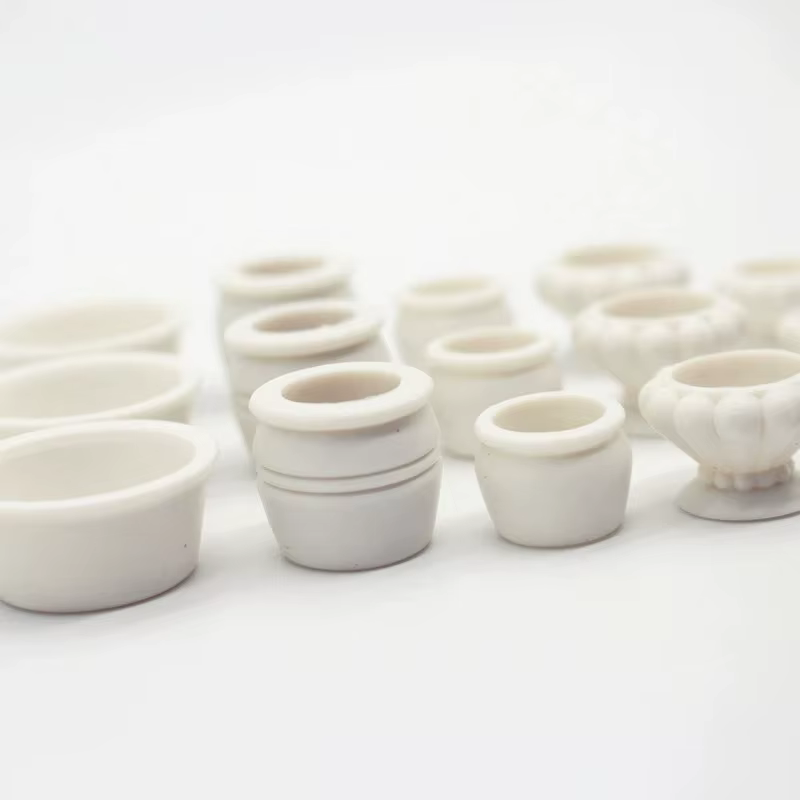 Mini Pot de fleurs pour maison de poupée
