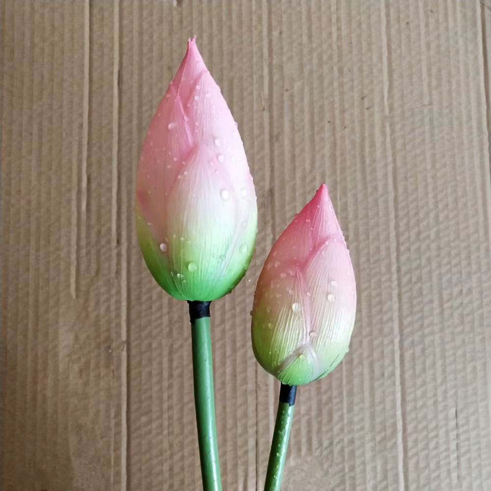 Fleur artificielle paysagère à longue tige pour décoration DIY