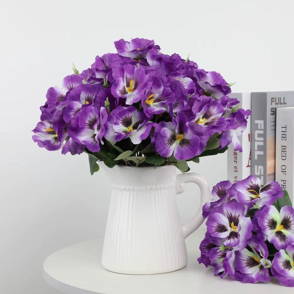 Fleurs de primula artificielles de 32 cm