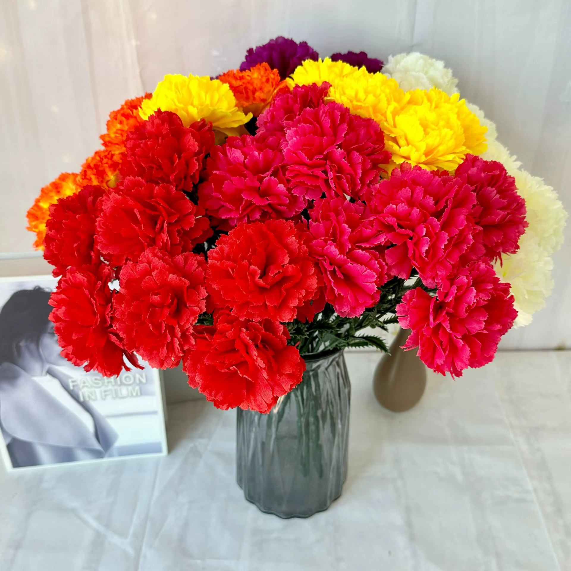 Chrysanthèmes artificiels