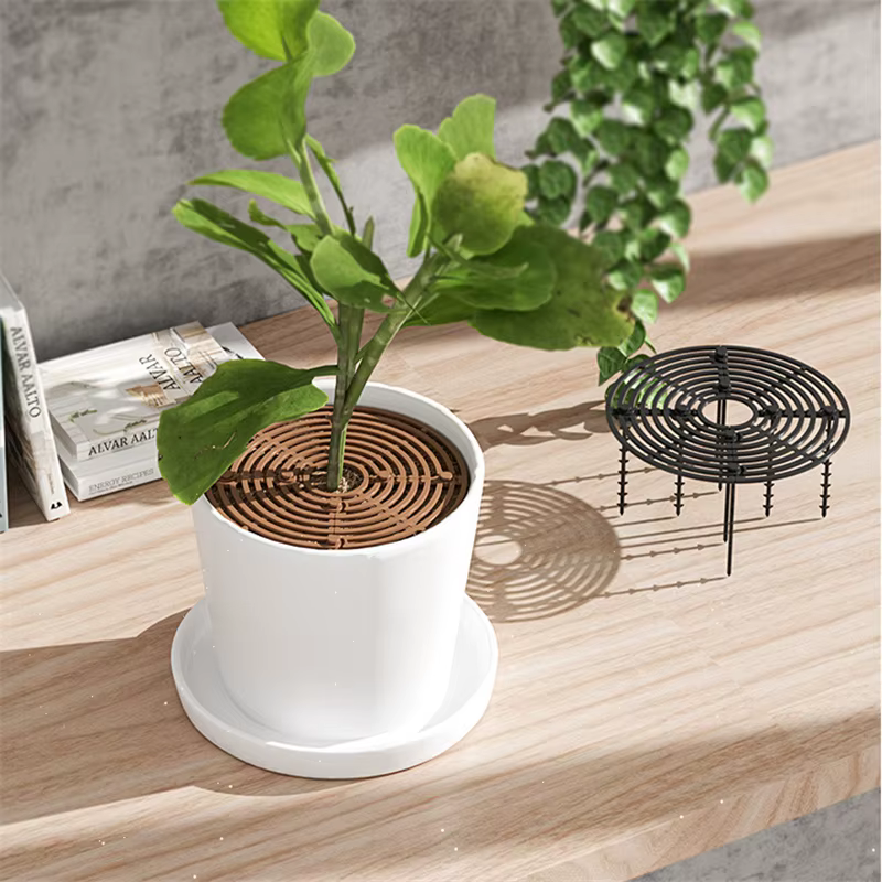 Protection de Sol pour Pot de Plantes avec Grille