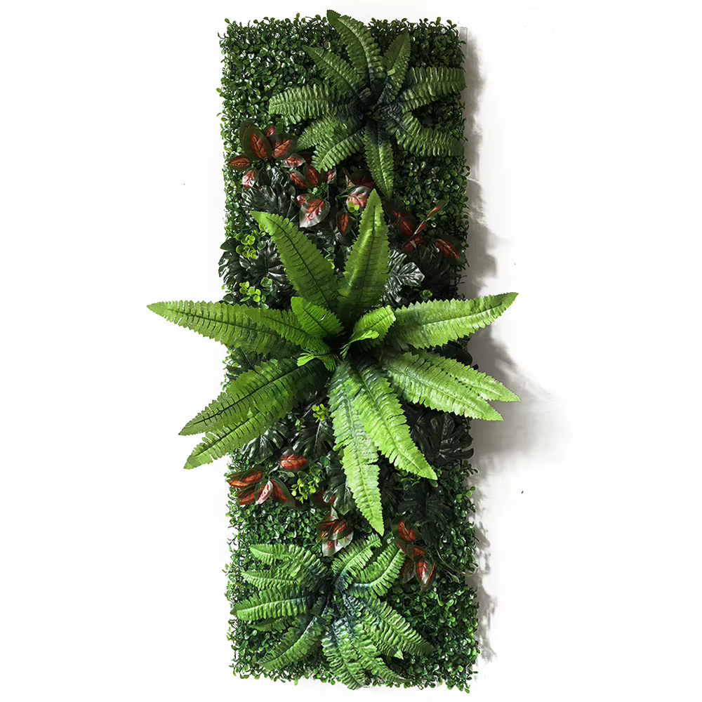 Nouveau panneau mural en herbe artificielle de 40 cm * 120 cm