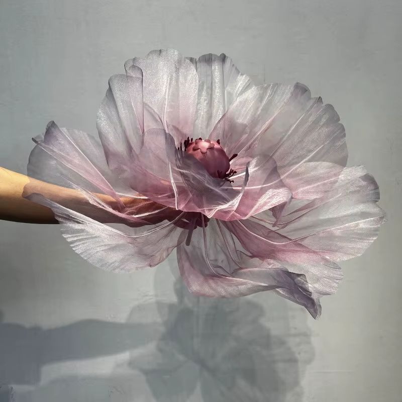 Grands fleurs artificielles en soie
