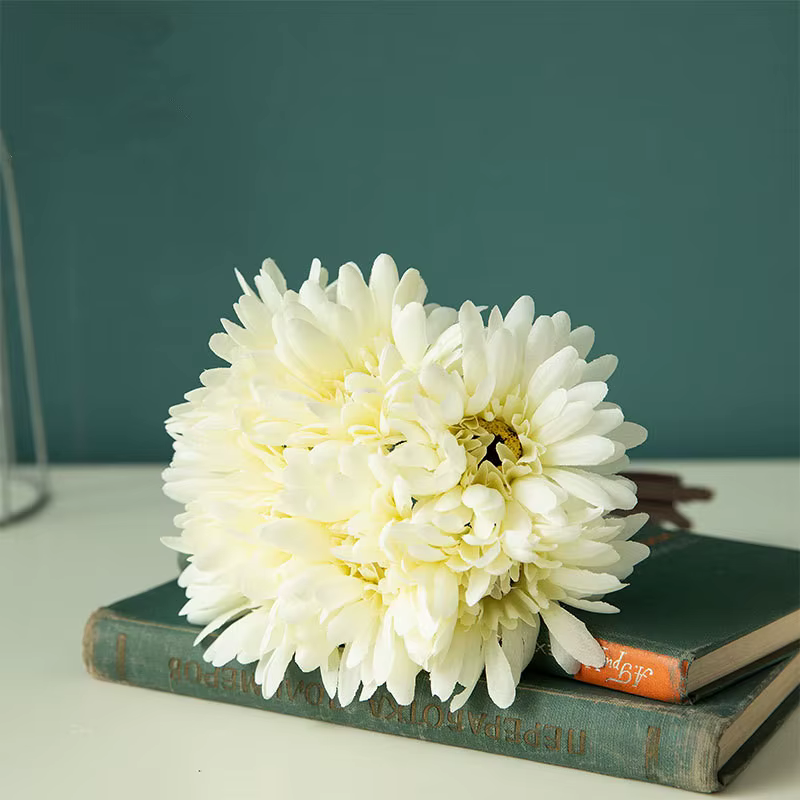 Fleurs en soie Gerbera
