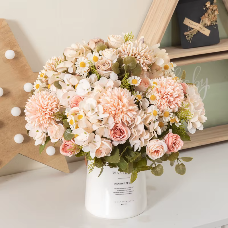 Fleurs artificielles de camomille pour la maison