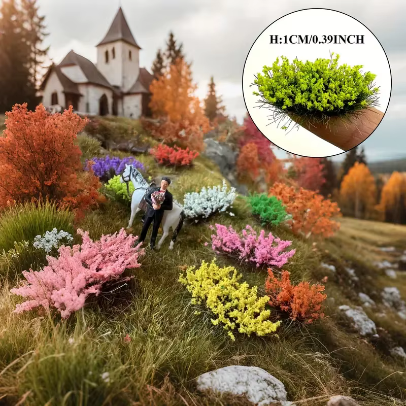 Grappe de fleurs miniatures pour Micro Simulation de paysage