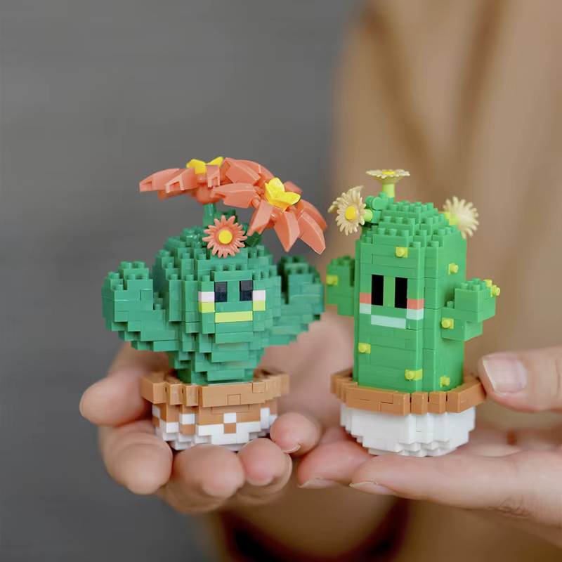 Mini MOC Cactus en Pot