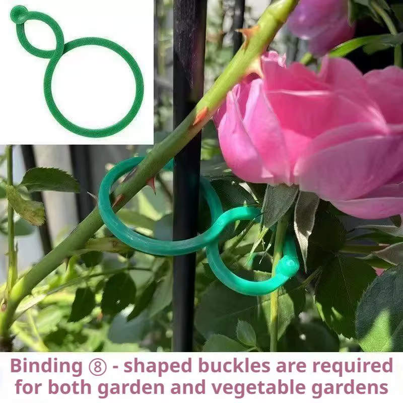 Attaches de jardinage torsadées pour plantes