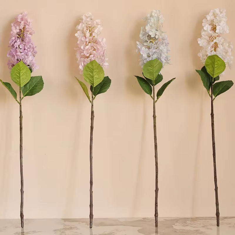 Simulation de fleurs en soie