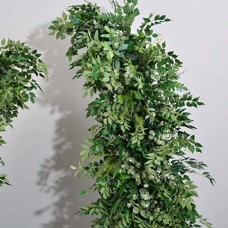 Nouveau corne de plante verte artificielle