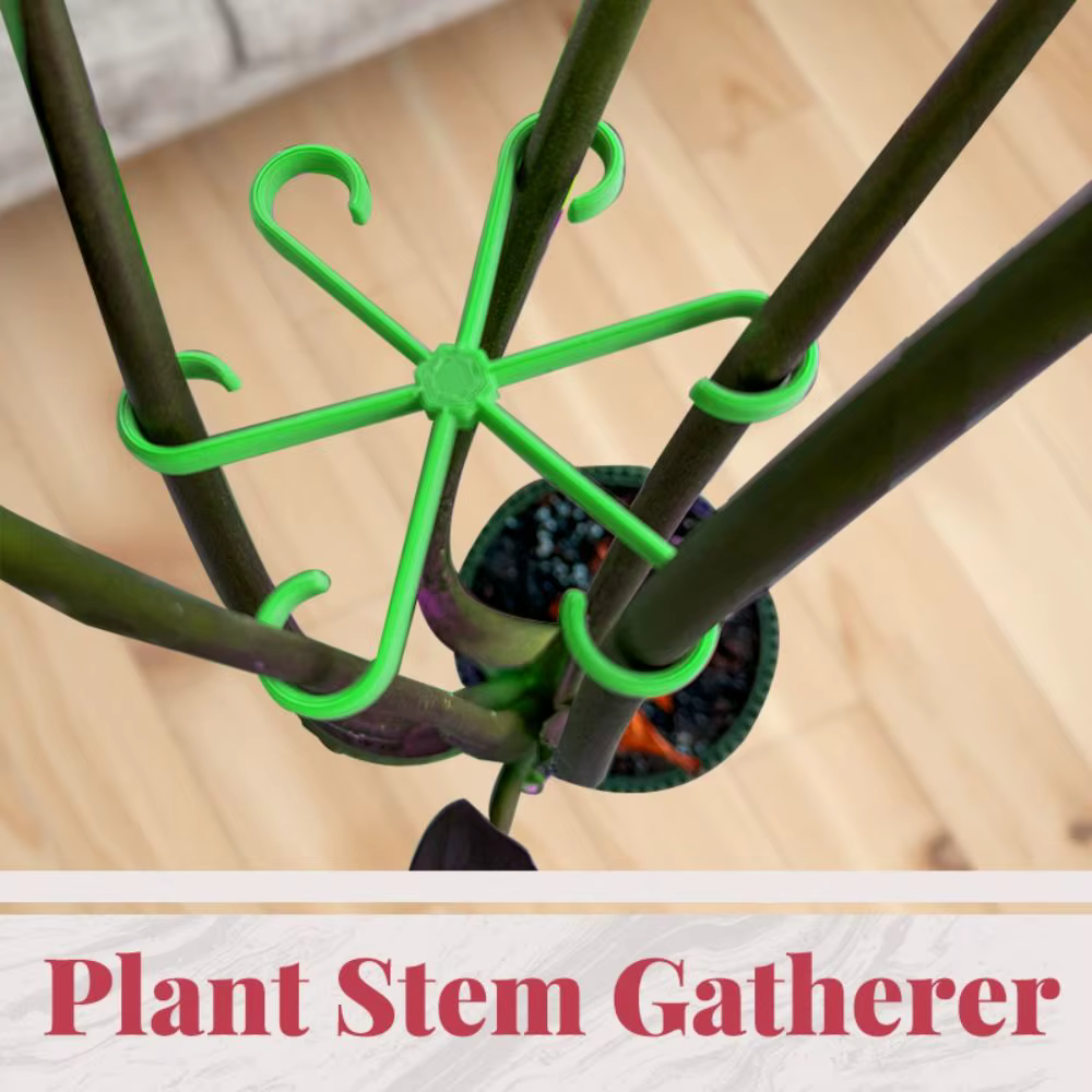 Cadre pliant de tige de plante