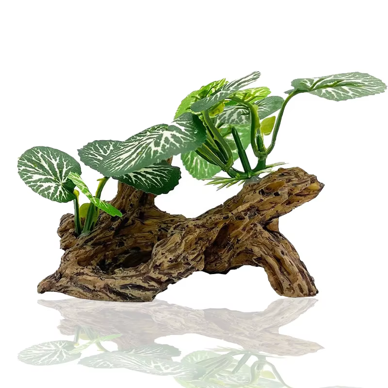 Ornements d'aquarium, plantes de Simulation