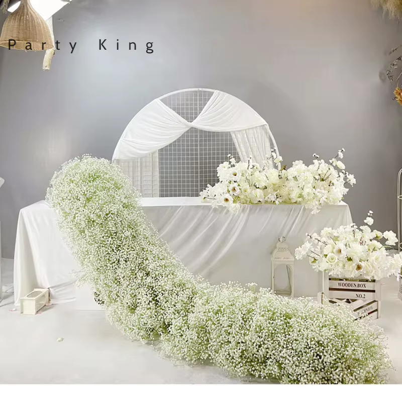 Bouquet de fleurs d'hortensia artificielles pour décoration de la maison