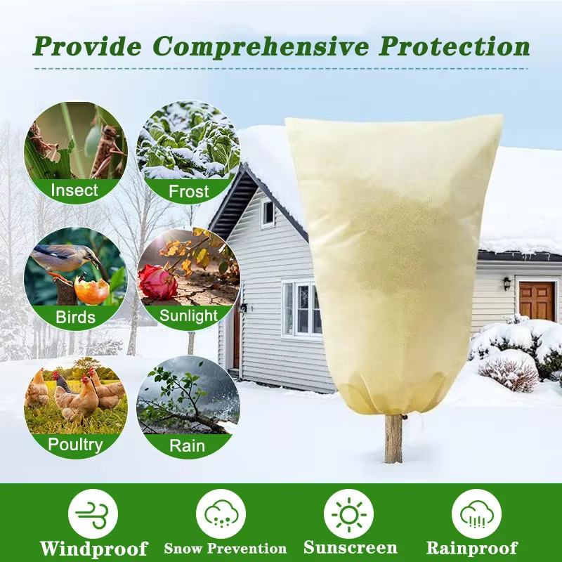 Housse de protection hivernale pour plantes