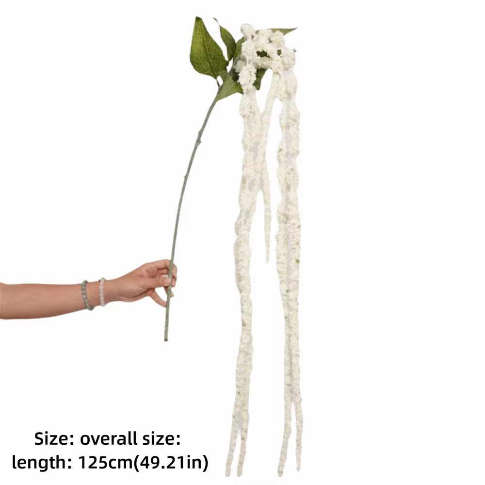 Plante artificielle suspendue Amaranthus à 6 têtes