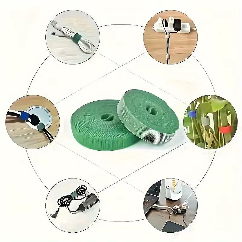 2/4 rouleaux de sangles réglables réutilisables pour plantes de 100 cm/39