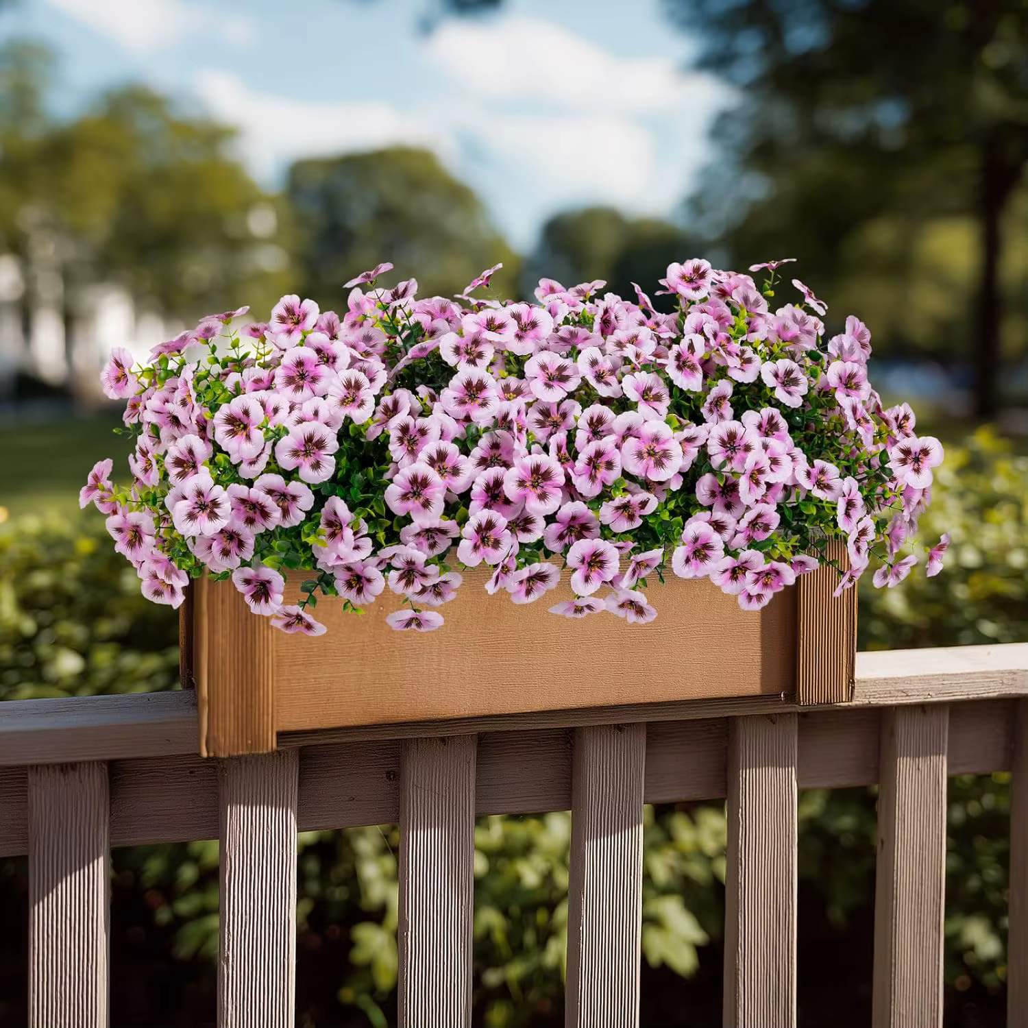 Fleurs de primula artificielles résistantes aux intempéries