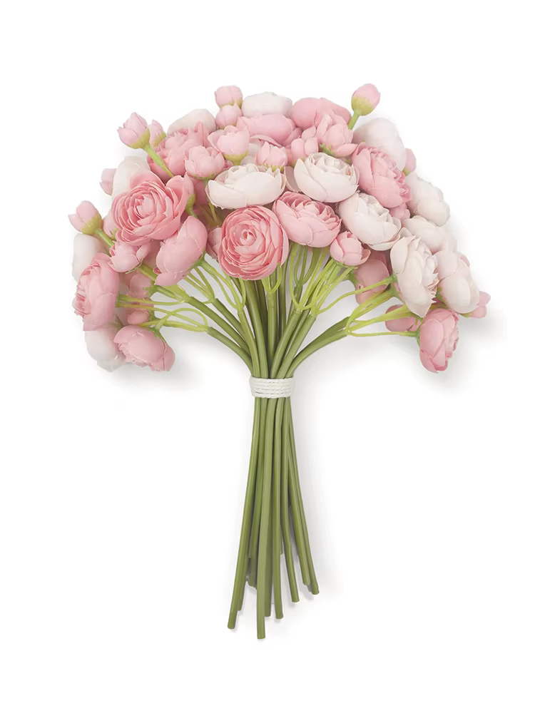 Bouquet de fleurs artificielles Ranunculus