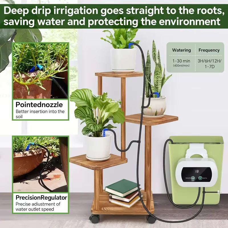 Système d'irrigation goutte à goutte USB