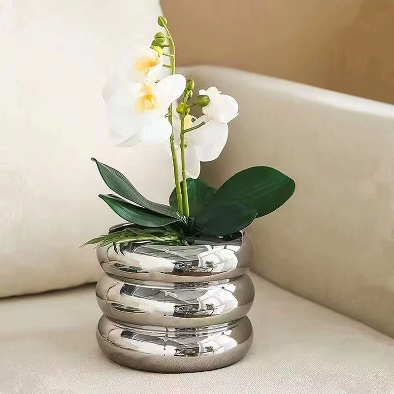 Pot de fleurs en céramique pour bureau