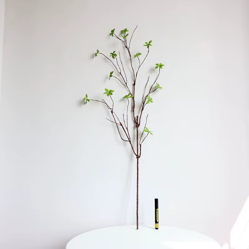3 pièces de plantes artificielles en soie