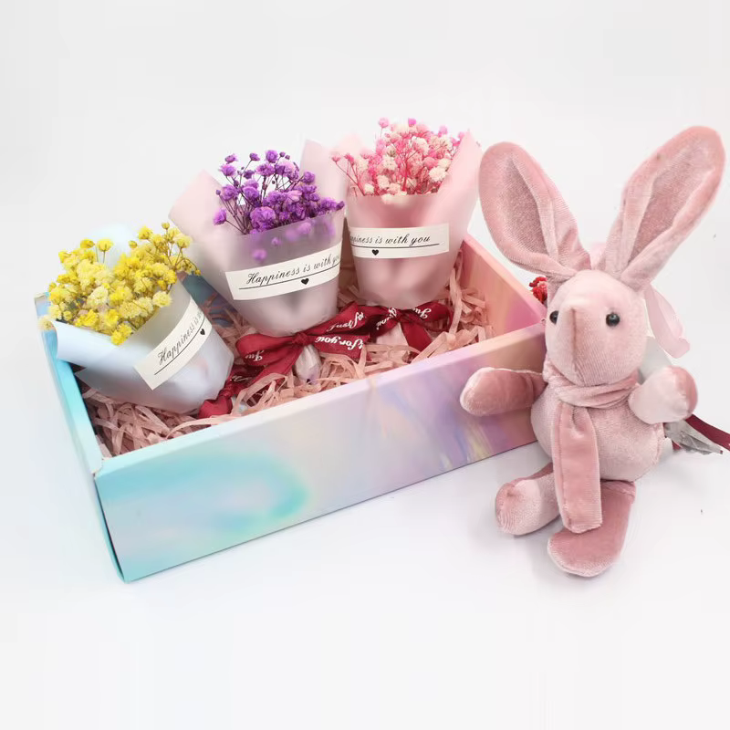 Mini petit bouquet de fleurs séchées