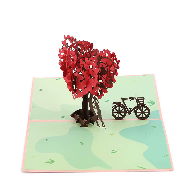 3D Pop Up Flower Greeting Cards Wedding Card Anniversary Thanksgiving Valentines Day Birthday Gift Thank You