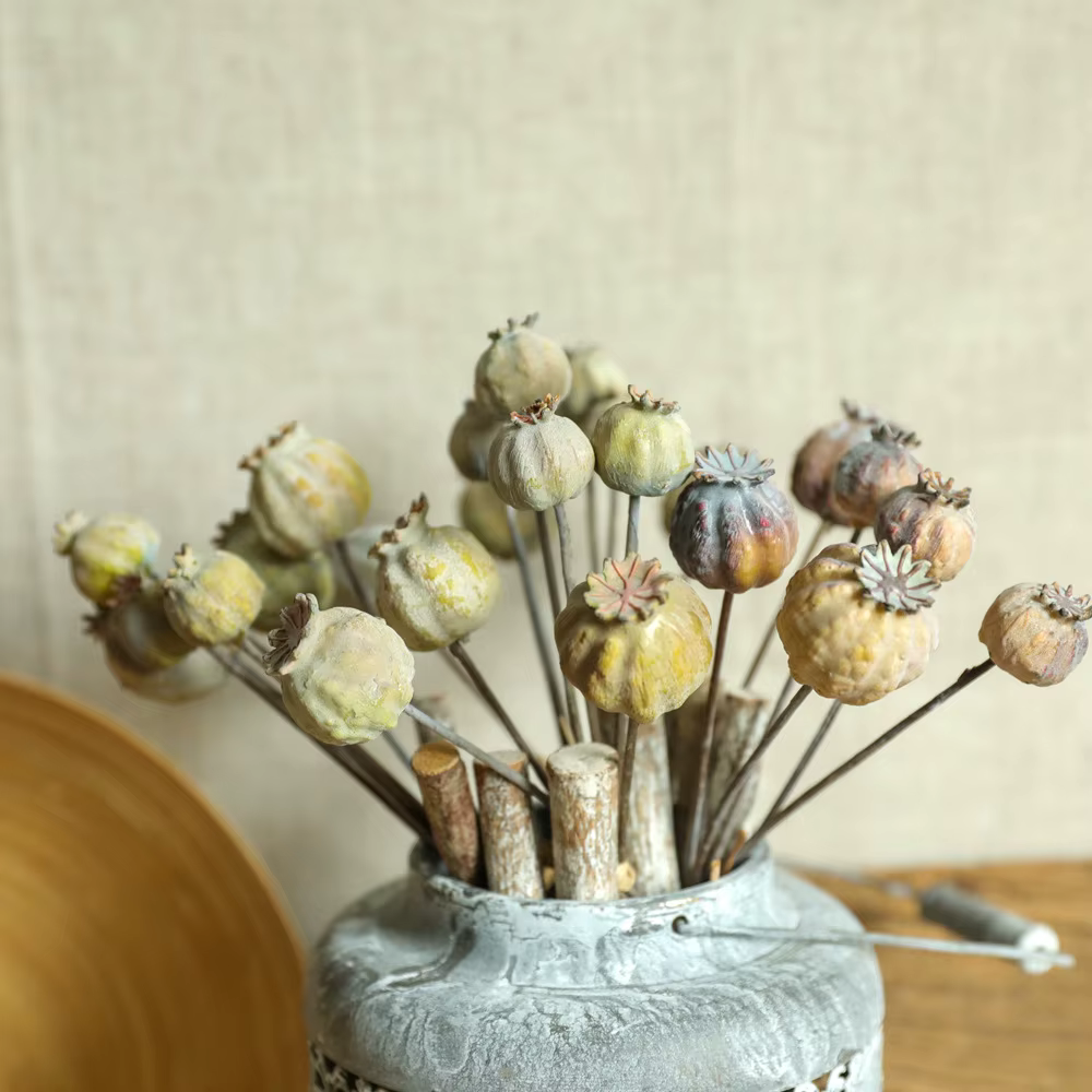 PopMED-Bouquet de Fleurs Artificielles vaccées