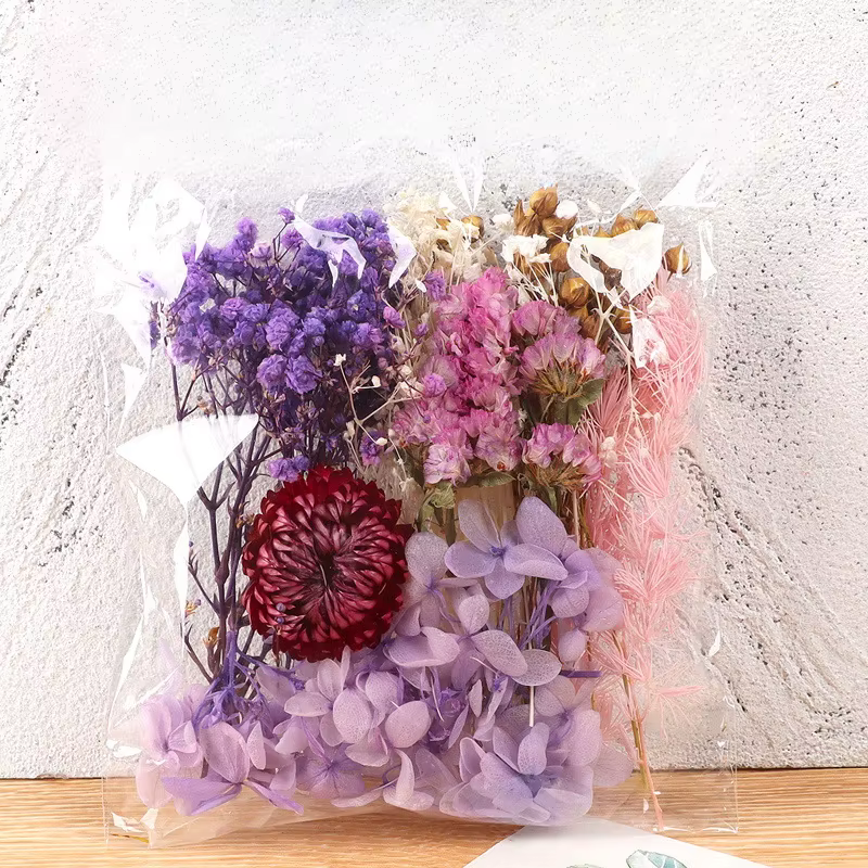 Kit de Matériaux pour Fleurs Artificielles 8 Couleurs Effet Ciel Étoilé – Ensemble DIY pour Décoration Maison
