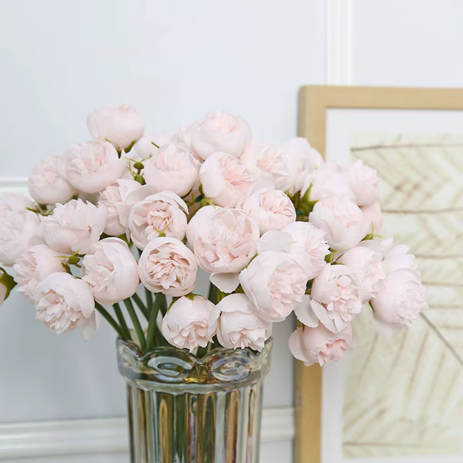 Simulation de fleur, thé