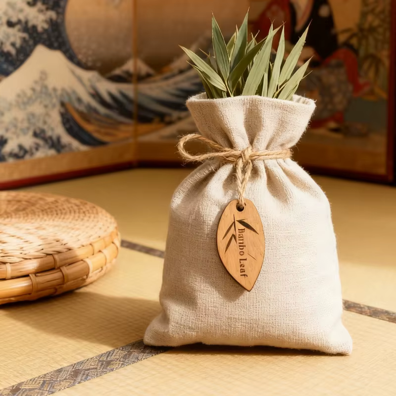 Boutons de feuilles de bambou de haute qualité