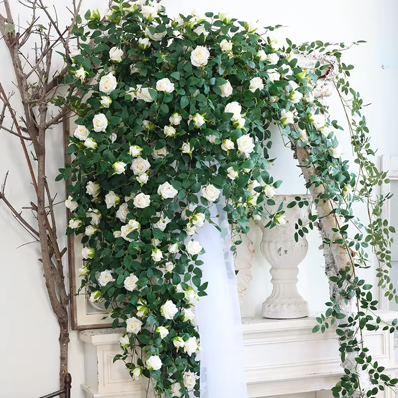 InjStar-Fausses fleurs de vigne artificielles