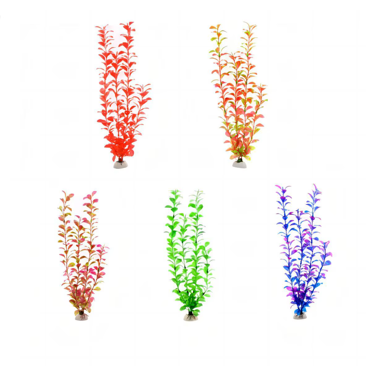 Plantes Artificielles de Décoration d'Aquarium
