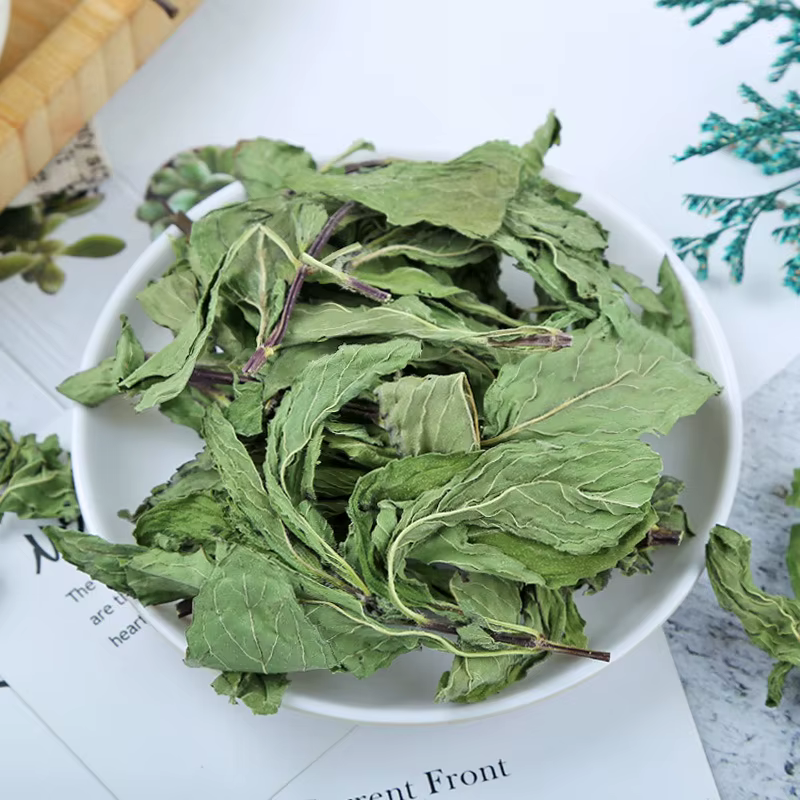 Feuilles de menthe naturelle de haute qualité - Matériaux de fleurs séchées pour bain, fabrication de savon, bougies, décoration de mariage