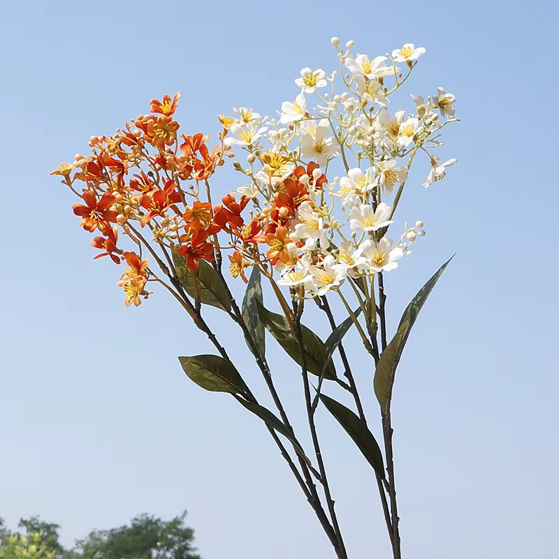 Fleur artificielle Daphné d'automne de 27.6 pouces