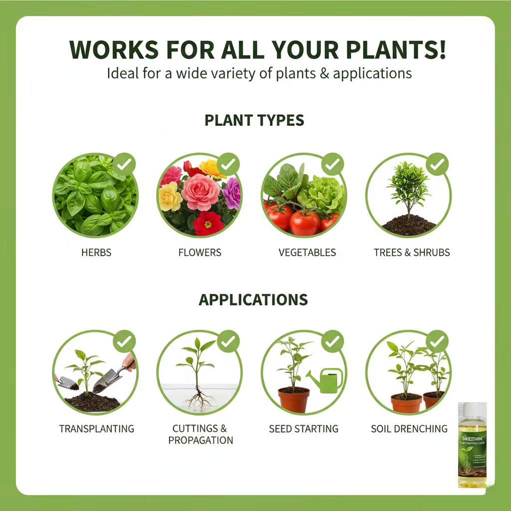 Nutriments liquides pour enracinement rapide - Accélérateur de croissance des plantes pour boutures et clonage -