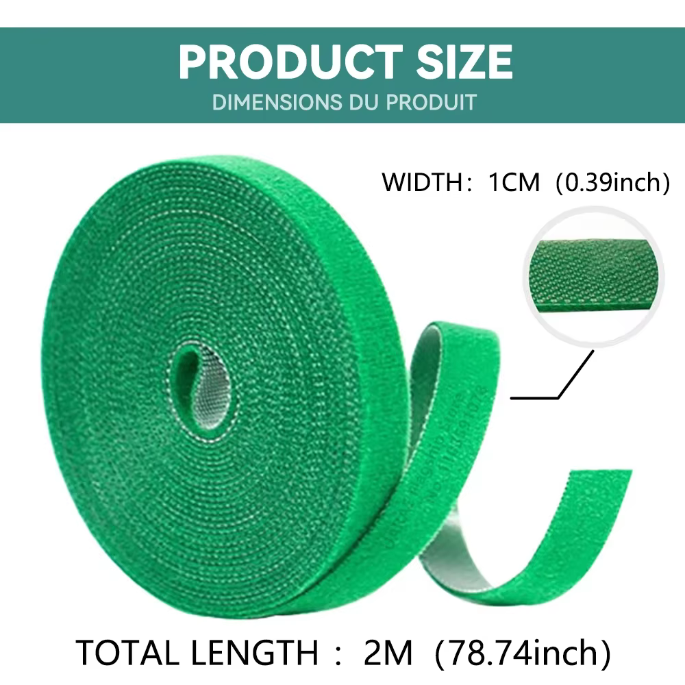 Attache de câble en Nylon pour plantes