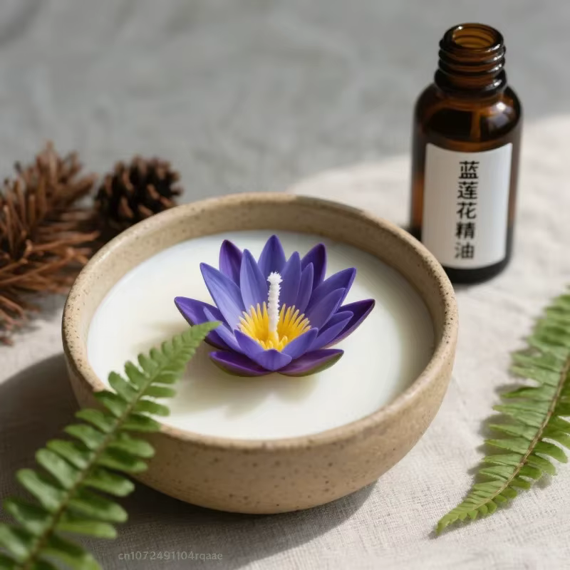 Fleurs de lotus séchées naturelles de haute qualité : aromathérapie pour soulager le stress et un sommeil profond |