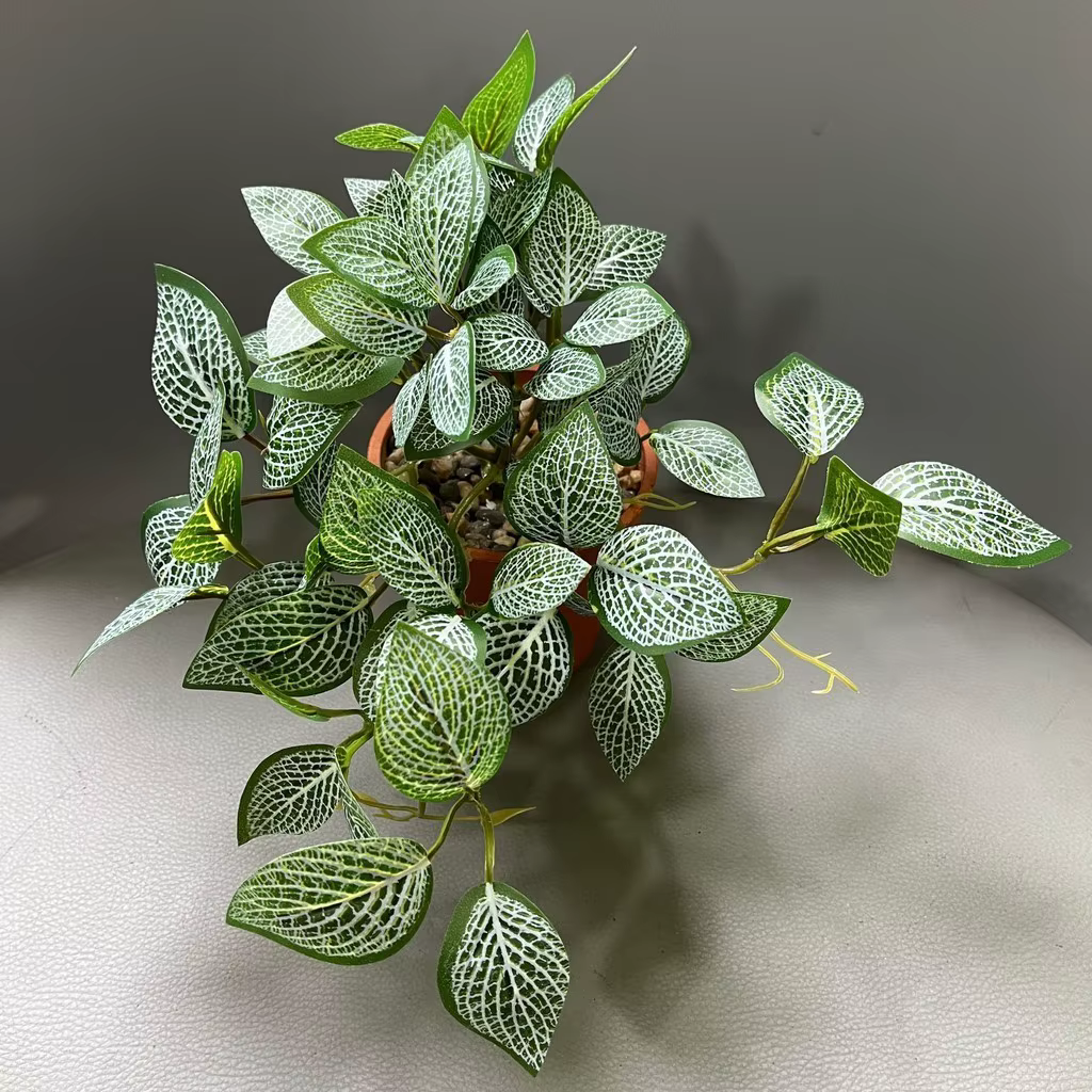 Plante artificielle en guimauve de 20 cm