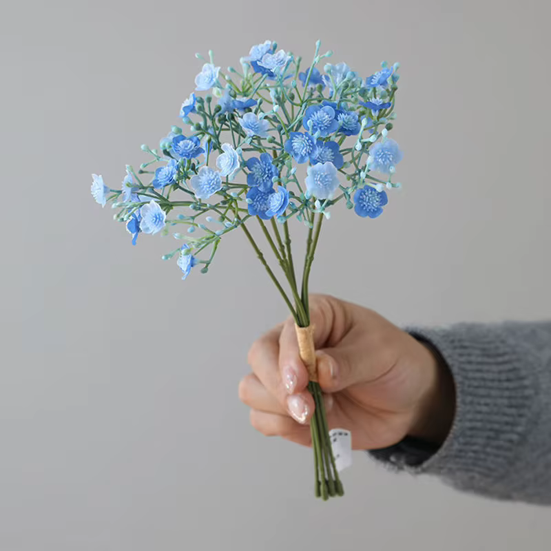 Bouquet artificiel avec ciel étoilé