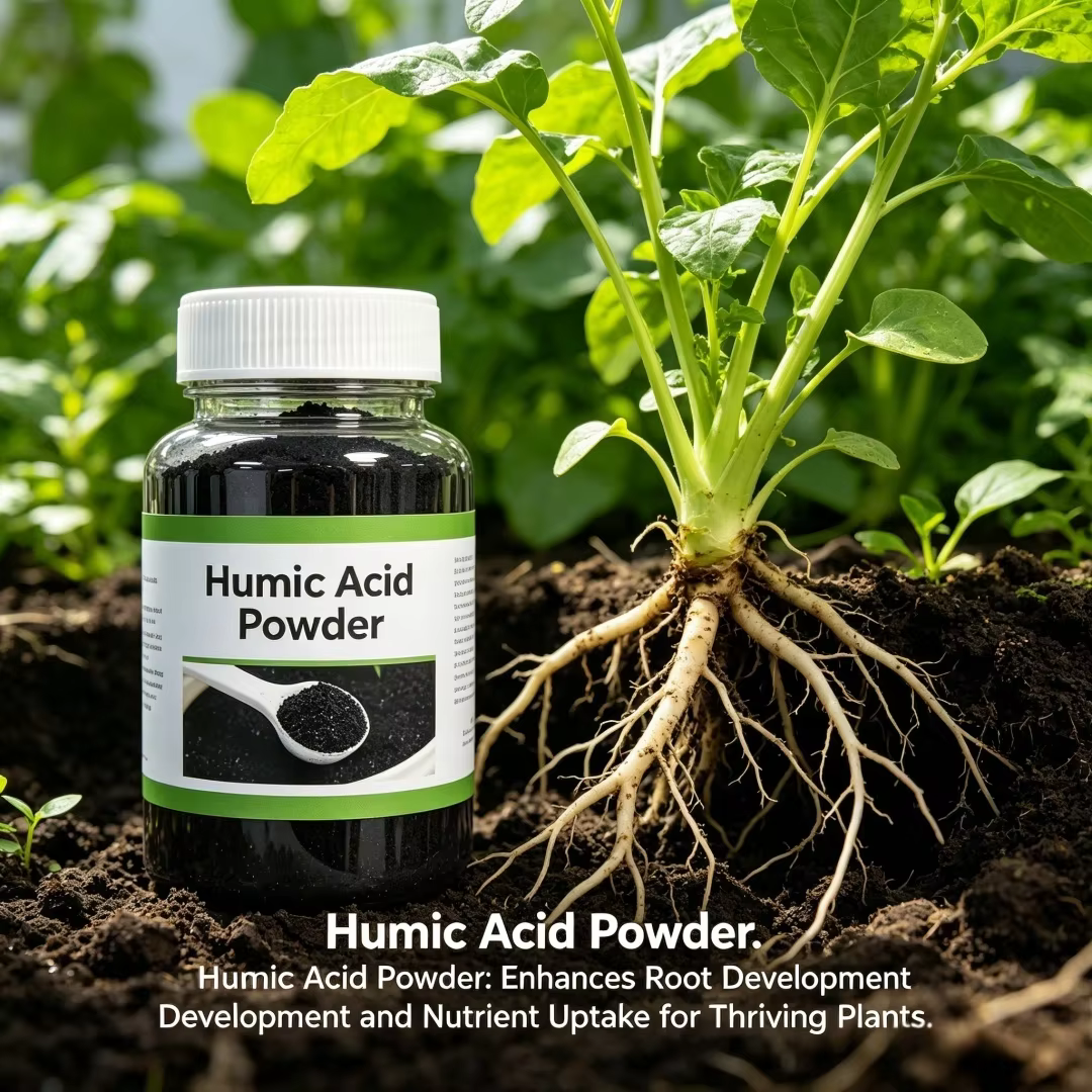 Poudre d'humate de sodium biologique