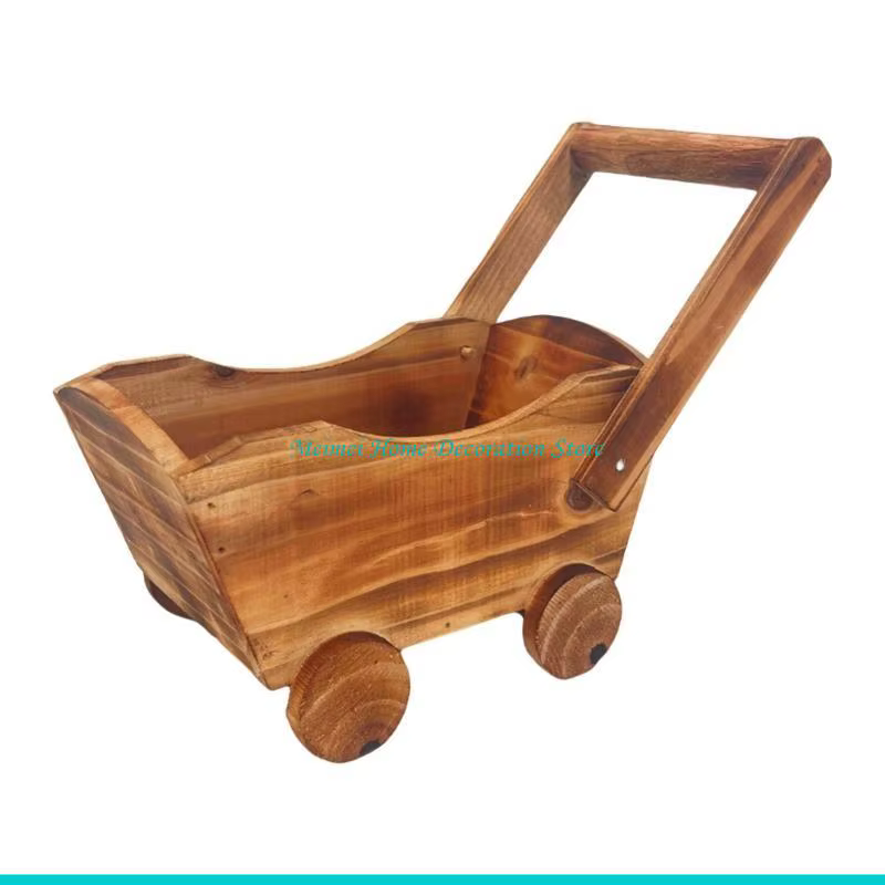 H7BF – Pot fleurs en bois multi-usage
