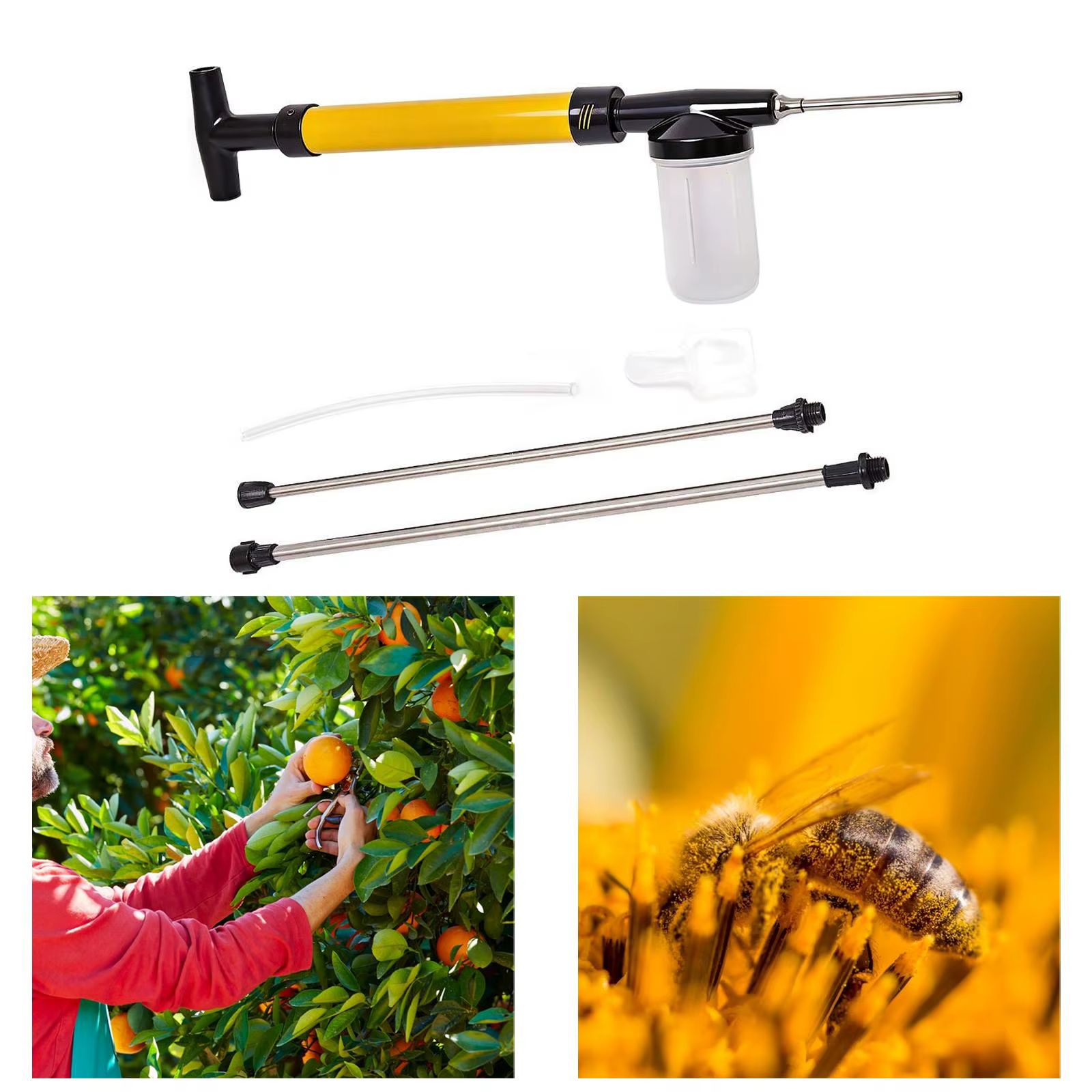 Applicateur de poudre de jardin multifonctionnel