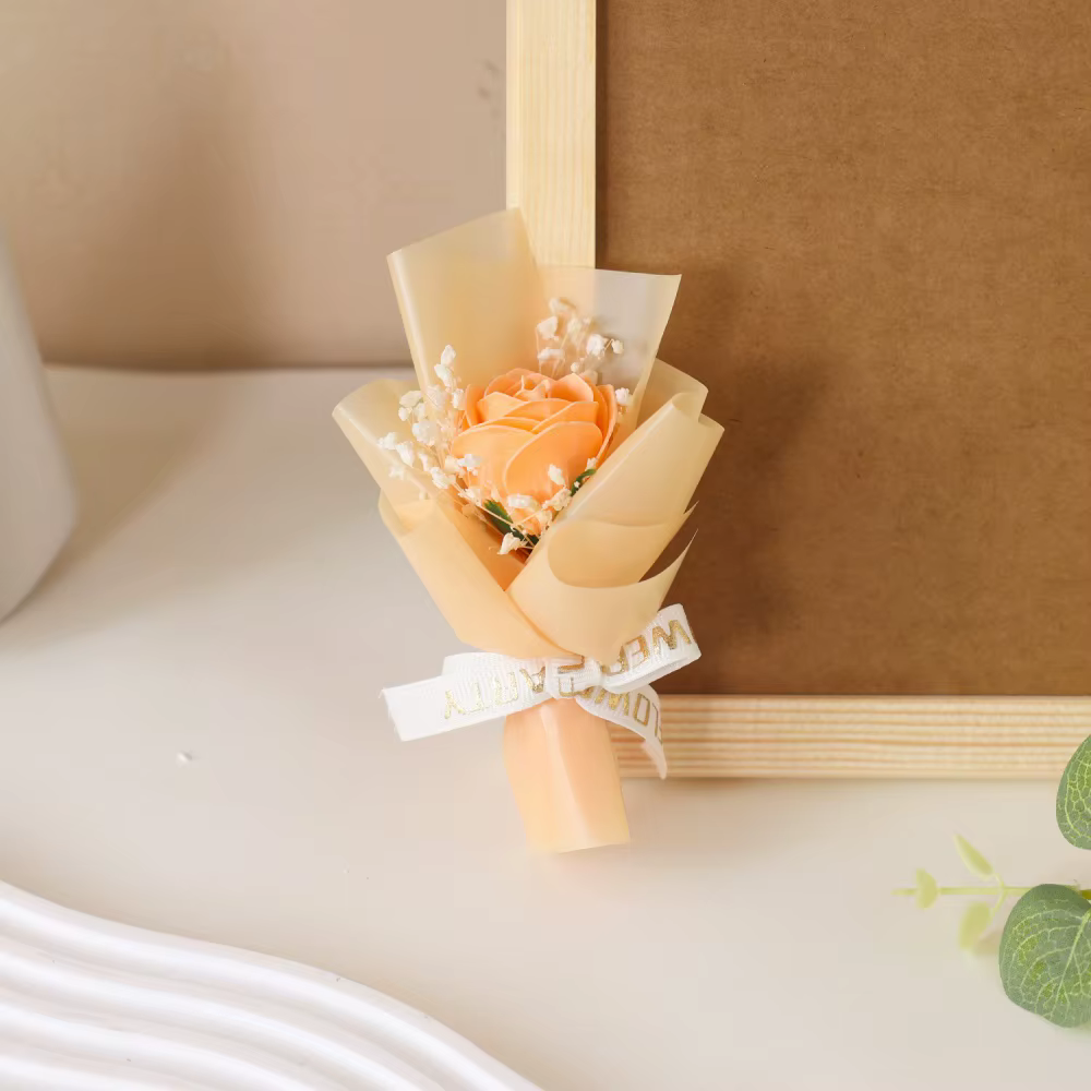Mini Bouquet de fleurs de savon artificielles