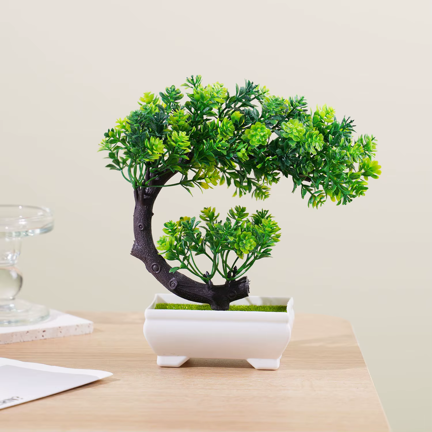 Plantes artificielles bonsaï en pot