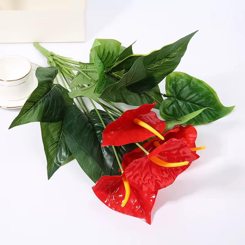 18 Têtes de Fleurs Artificielles de 50cm