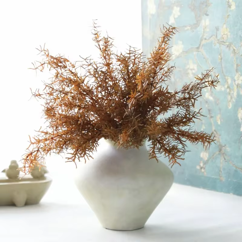 Bouquet de plantes artificielles en plastique Radix Asparagi